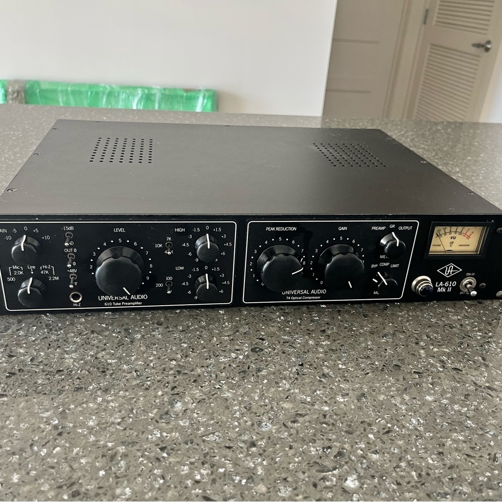 The LA-610 MkII ALL-tube, vintage mic preamp